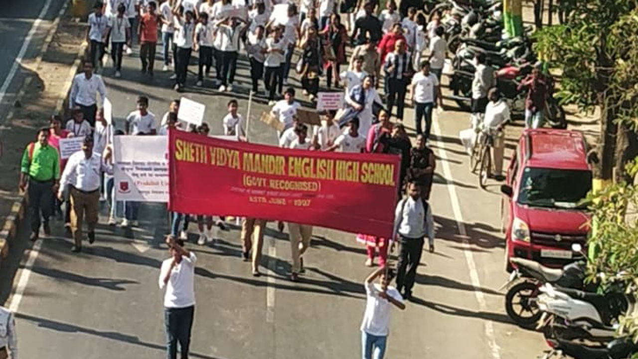 Underage Awareness Rally by SVM students